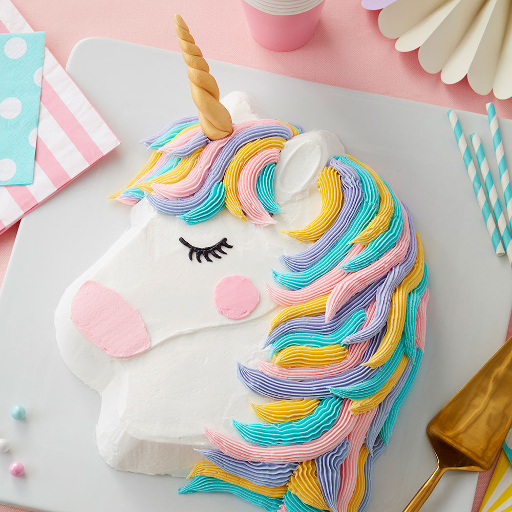 Unicorn Cake Vanilla Rainbow | Cake Delivery in Kollam | CakesKart