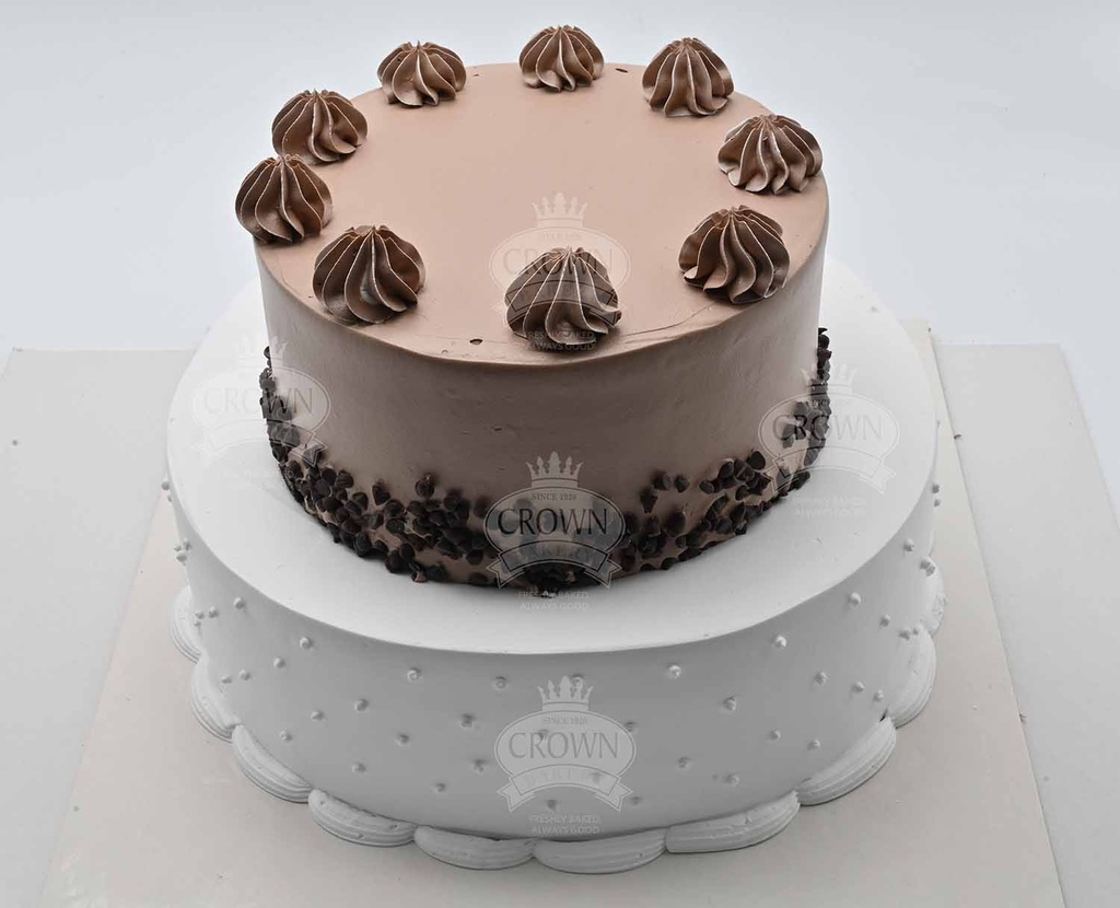 2 Layer Choco Vanilla Cake - 5 Kg