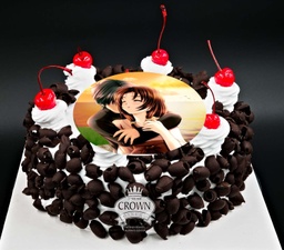 [BFPHT01-1KG] Black Forest Photo Cake