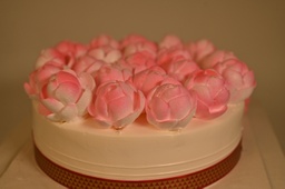 [VANFL01-500G] Rose Vanilla Cake