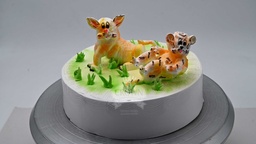 [JNGBK01-1.5KG] Jungle Book Cake