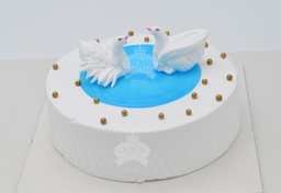 [VNSWN01-1KG] Vanilla Swans Cake